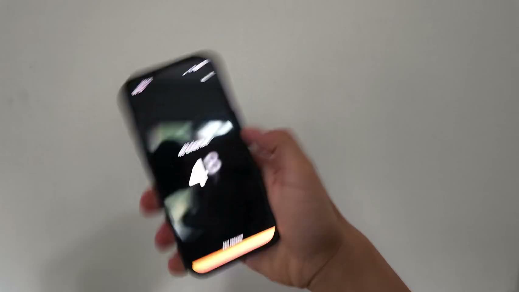 Shake Your Phone mission in the Alarm Mate app